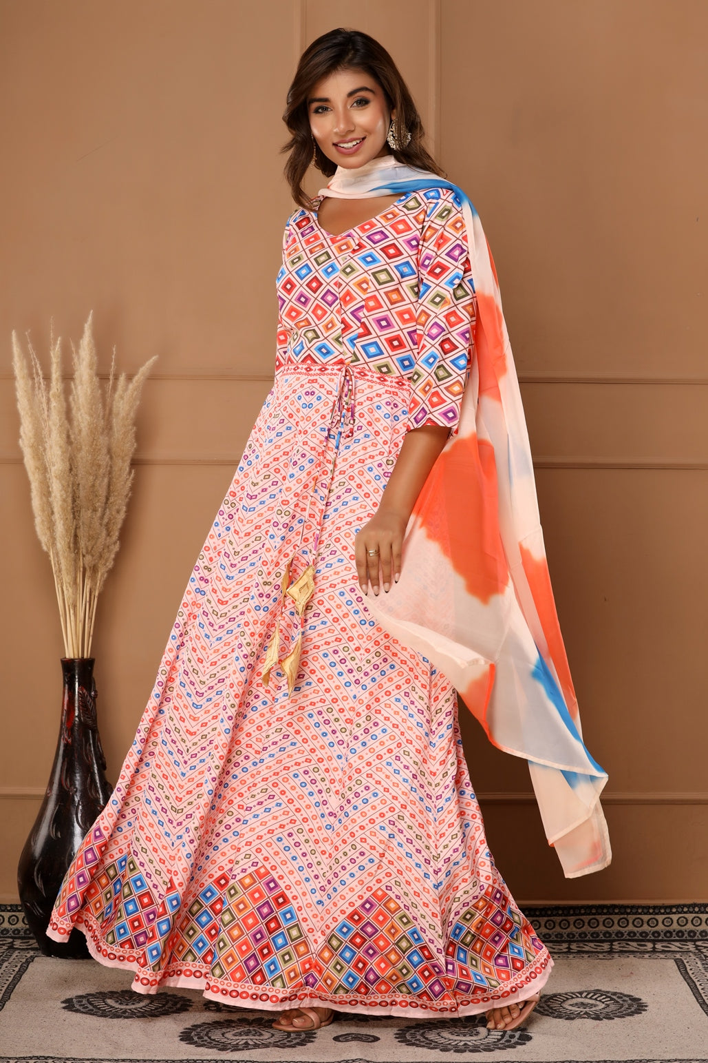 Buy Libaas Women cotton Anarkali Gowns Purple XL Online at Best Prices in  India - JioMart.